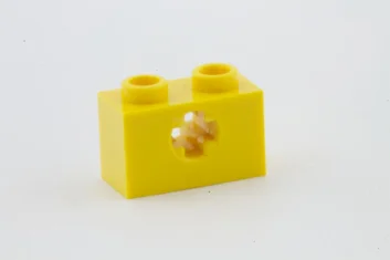 LEGO Brick 1 x 2 with Axle Hole
