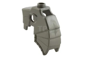 LEGO Pferdekampfhelm, Noppen auf der Oberseite und 3 Platten am Hals…