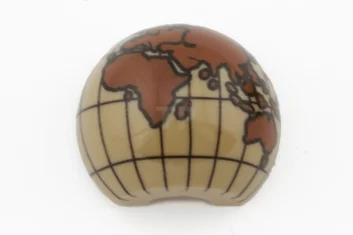 LEGO Hemisferio cilíndrico 2 x 2 con recorte con Europa, África,…