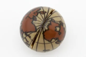 LEGO Hemisferio cilíndrico 2 x 2 con recorte con Europa, África,…