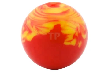 LEGO Bionicle Zamor Bol met gemarmerd helder lichtoranje patroon