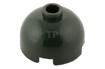 LEGO Steen, rond 2 x 2 koepelvormige bovenkant - geblokte open…