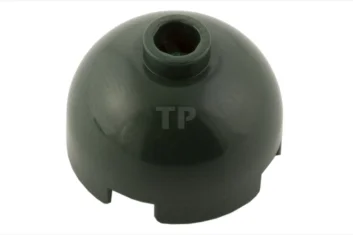 LEGO Steen, rond 2 x 2 koepelvormige bovenkant - geblokte open…