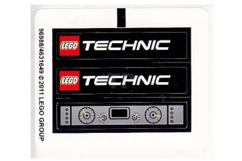 LEGO Pegatina para el Conjunto 8110 - Hoja 2