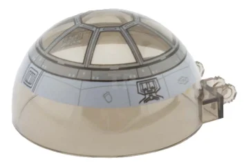 LEGO Windscreen 6 x 6 x 3 Canopy Half Sphere with…