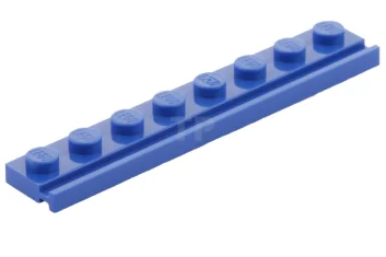 LEGO Plaat 1 x 8 met deurrail