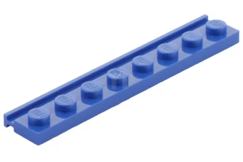 LEGO Plaat 1 x 8 met deurrail