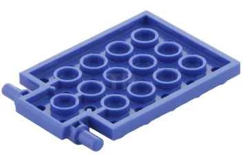 LEGO Plate 4 x 6 with Trap Door Hinge (Long Pins)