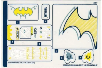LEGO Sticker for Set 41237