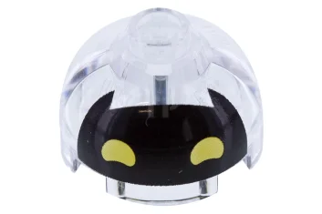 LEGO Brick, Round 2 x 2 Dome Top with Batman Pattern