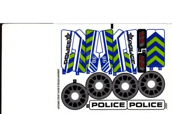 LEGO Sticker voor set 42047