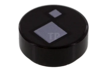 LEGO Tile 1 x 1 Round with Squares Pattern