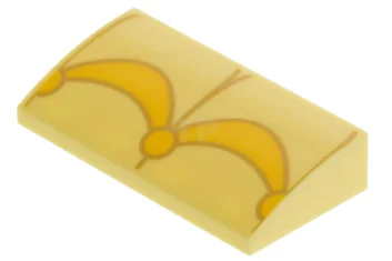 LEGO Dachstein Gebogen 2 x 4 x 2/3 mit Bögen Muster