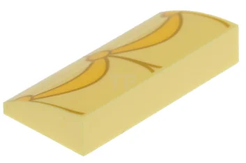 LEGO Dachstein Gebogen 2 x 4 x 2/3 mit Bögen Muster