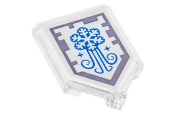 LEGO Fliese 2 x 3 Pentagonal mit Nexo Power Shield Muster…