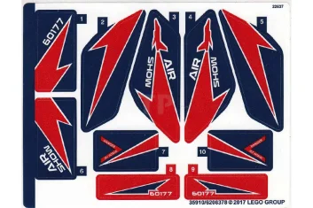 LEGO Autocollant pour l'ensemble 60177