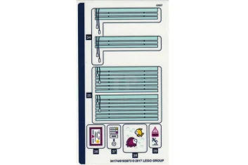 LEGO Sticker for Set 41318