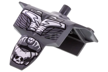 LEGO Large Figure Torso Armor Shoulder Studs with Steppenwolf Pattern