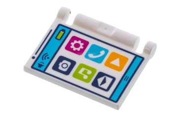 LEGO Book Cover with Tablet Pattern