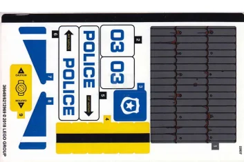 LEGO Sticker for Set 60173