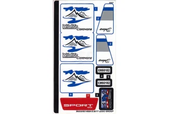 LEGO Sticker for Set 60182