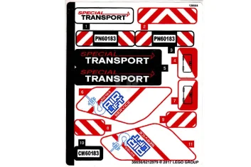 LEGO Sticker for Set 60183
