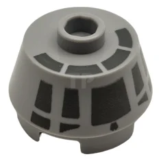 LEGO Cone 2 x 2 with Millennium Falcon Cockpit Pattern
