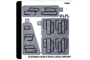 LEGO Sticker for Set 75200