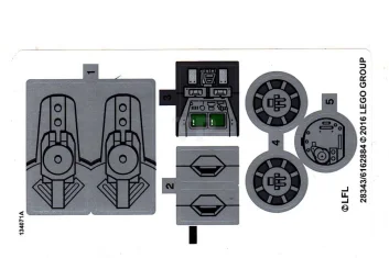 LEGO Sticker for Set 75153