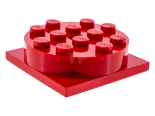 LEGO Turntable 4 x 4 Square Base with Top, Complete Assembly