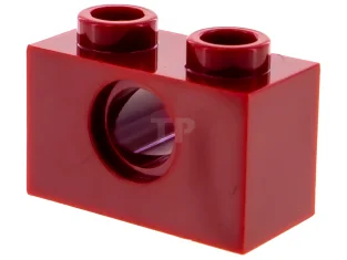 LEGO Ladrillo 1 x 2 con agujero para alfiler