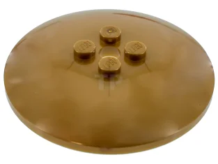 LEGO Satellite-parabole 6 x 6 inversé (Radar) - Studs solides