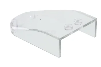 LEGO Windscherm 6 x 4 x 1 Gebogen