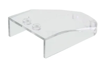 LEGO Windscherm 6 x 4 x 1 Gebogen