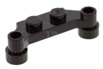 LEGO Plate, Modified 1 x 4 Offset