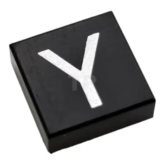 LEGO Tile 1 x 1 with Letter Capital Y Pattern