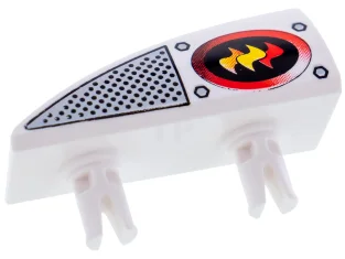 LEGO Vehicle, Fairing 1 x 4 Side Flaring Intake with Two…