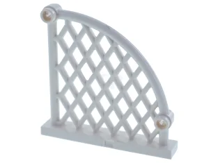 LEGO Red Deportiva 6 x 1 x 5 Celosía Curvada