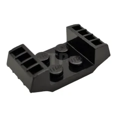 LEGO Plaat, aangepast 2 x 2 met roosters