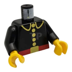 LEGO Torso (complete) with Fire Uniform  Pattern