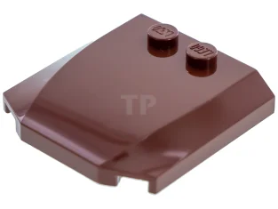 LEGO Plate 4 x 4 x 2/3 Triple Curved