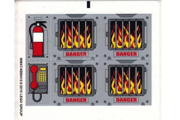 LEGO Sticker for Set 7596