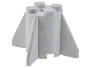 LEGO Ladrillo, redondo 2 x 2 x 2 con aletas