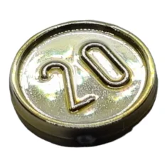 LEGO Minifig, Utensil Coin Type 1 with 20 Mark