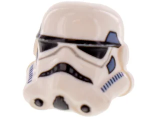 LEGO Minifig, Headgear Helmet SW Stormtrooper, 2 Chin Holes, Dark Blue…