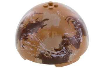 LEGO Cylinder Hemisphere 11 x 11, Studs on Top (Tatooine)