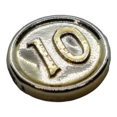 LEGO Minifig, Utensil Coin Type 1 with 10 Mark