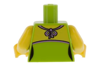 LEGO Torso (complete) with Halter Top Pattern