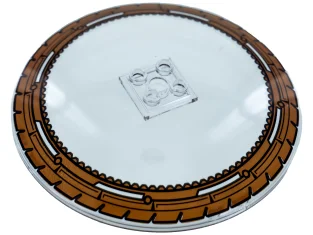 LEGO Dish 10 x 10 Inverted (Radar) with Wheel / Tire…