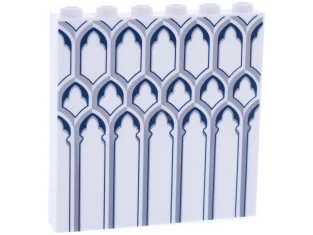 LEGO Panel 1 x 6 x 5 with Arches and Pillars…